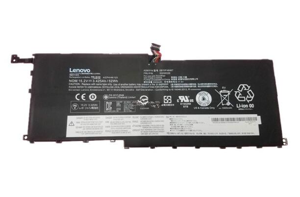 Akku 15.2V 52Wh Lenovo ThinkPad X1 Carbon 4th 20FC-001VAU - Cliquez sur l'image pour la fermer