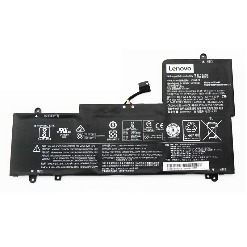 Akku 53Wh Lenovo L15M4PC2 5B10K90778 L15L4PC2 5B10K90802