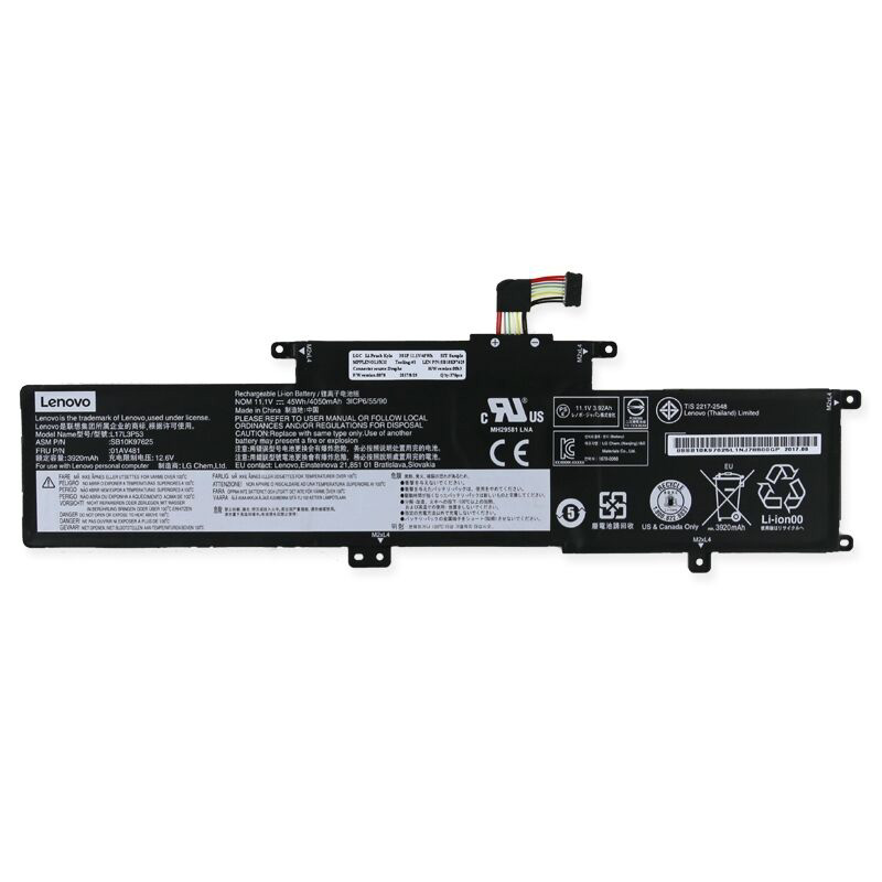 Akku 45Wh Lenovo L17L3P53 L17C3P53 01AV483 01AV481