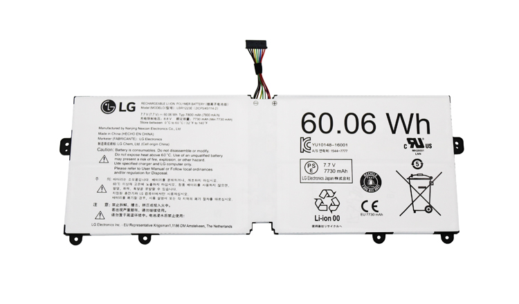 Akku LG Gram 14Z970-G.AA56K 60.06Wh 7.7V Akku LG Gram 14Z970-G.AA56K 60.06Wh 7.7V