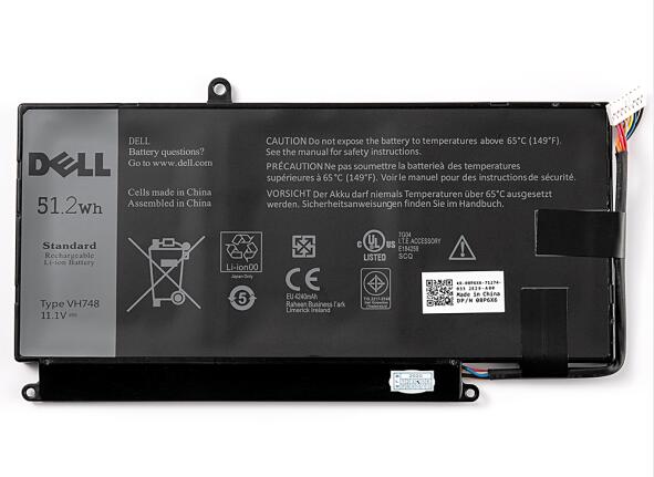 Akku Dell 5470R-1528 5470D-1728 11.1V 51.2Wh