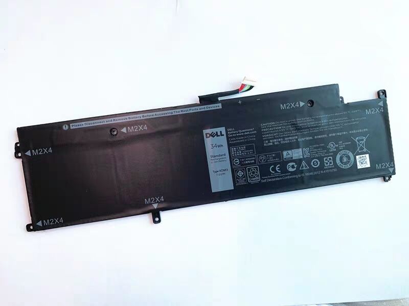 Akku 7.6V 34Wh Dell XCNR3 WY7CG CV4PN N3KPR P63NY