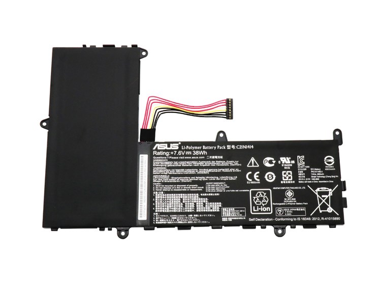 Akku Asus EeeBook F205TA F205TA-FD0015BS F205TA-FD0066TS 38Wh 7.6V
