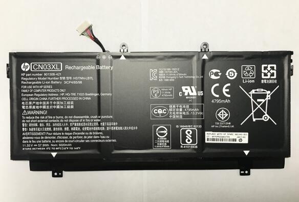 Akku HP CN03XL 901345-855 901308-421 TPN-Q178 HSTNN-LB7L