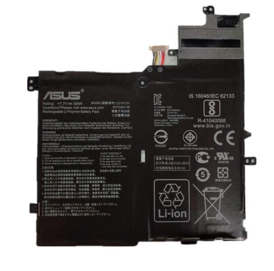 Akku Asus S406UA-BM256 S406UA-BM290T 7.7V 39Wh 5070mAh