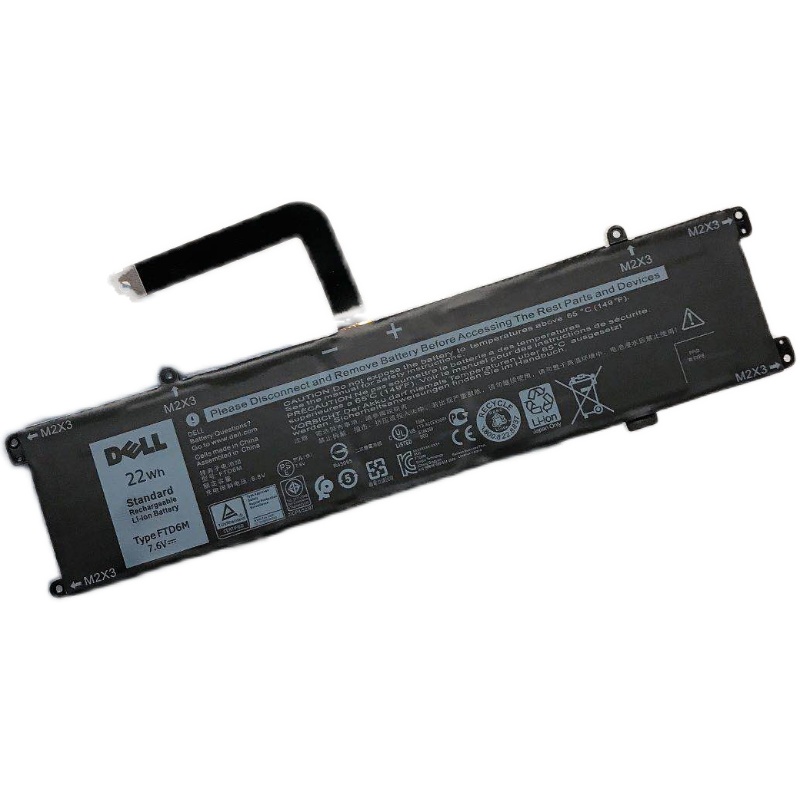 Akku 22Wh Dell FTD6M 06HHW5 6HHW5 K17M GC02002190L - Cliquez sur l'image pour la fermer