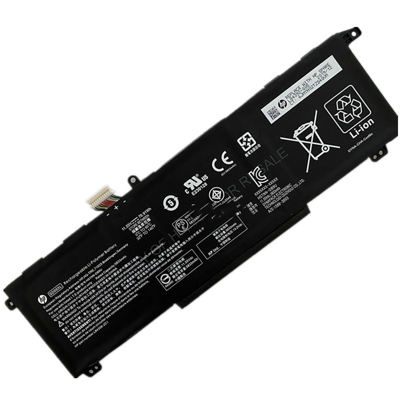 Akku HP Omen 15-ek0002nc 15-ek0002nh 11.55V 70.91Wh